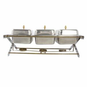 Triple Server Chafing Dish